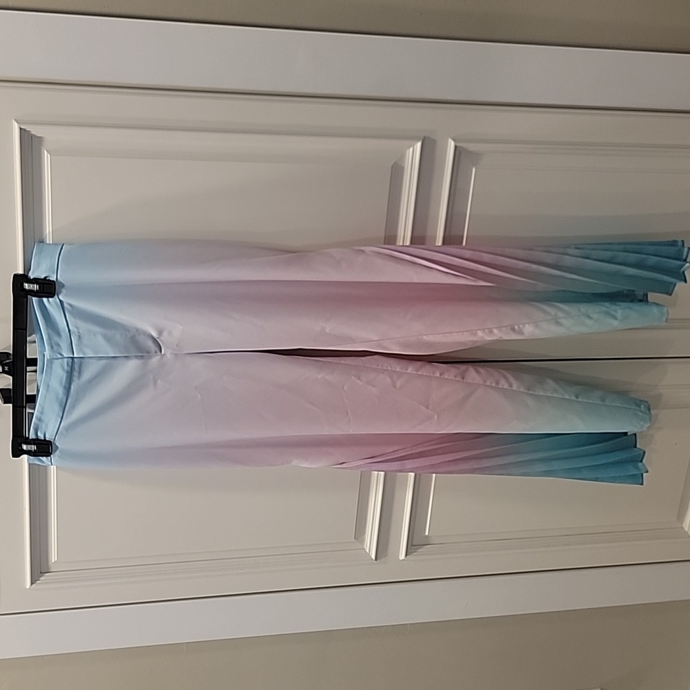 GORGEOUS ombre flared pants size M